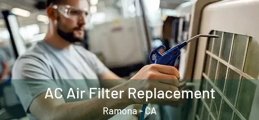  AC Air Filter Replacement Ramona - CA