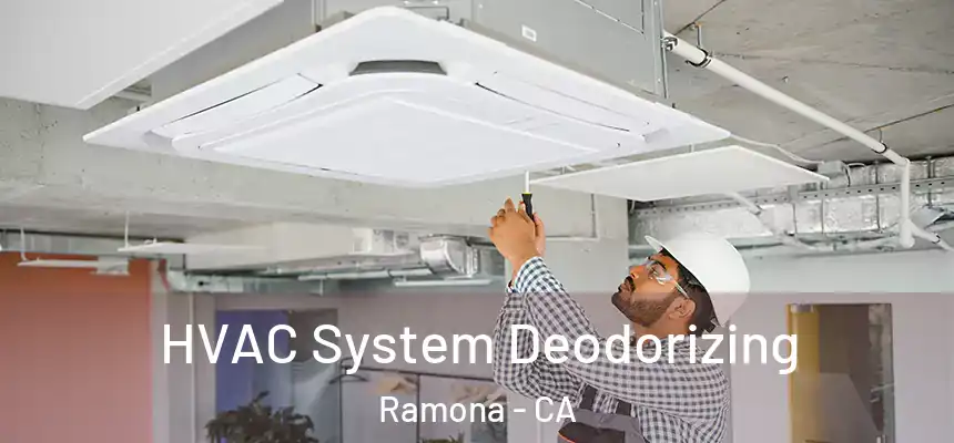  HVAC System Deodorizing Ramona - CA
